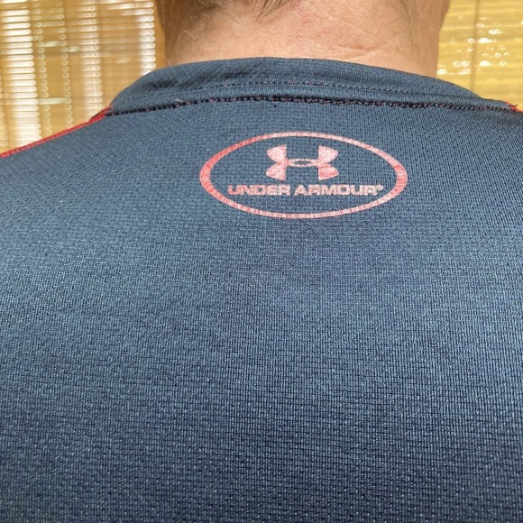 UNDER ARMOUR Maryland Terrapins Heatgear Loose T-shirt Short Sleeve Mens Large - Picture 8 of 13